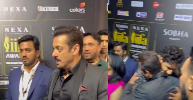 Viral Video: Salman Khan Shares Warm Hug With Vicky Kaushal After His Security Pushed Latter Away