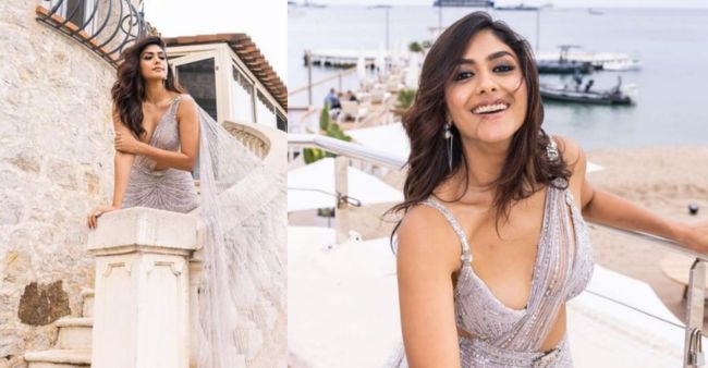 Cannes 2023: Mrunal Thakur turns desi girl in these pictures
