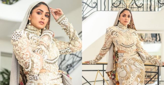 Cannes 2023: Mrunal Thakur makes heads turn with her classy “Hood Couture” look