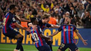 Barcelona trots towards LaLiga title after slender win against Osasuna