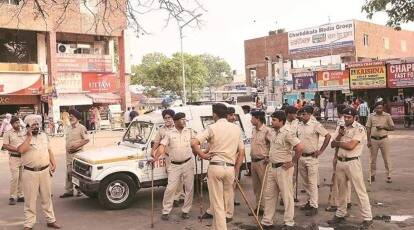 Punjab police raises security around courts.