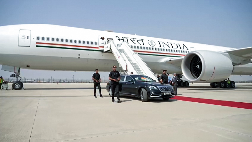 PM Narendra Modi enplanes for Japan to attend G7 Summit