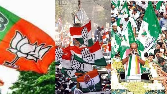 Congress at 136 as it leads in 57 seats, BJP wins 39 in Karnataka elections