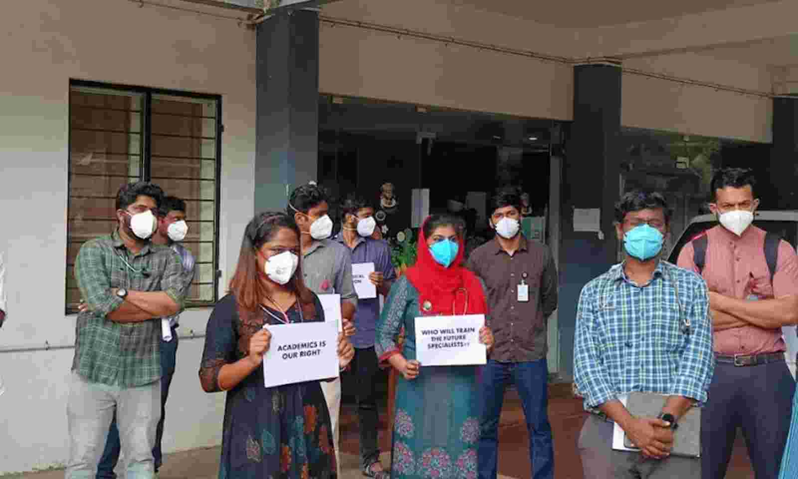 Kerala doctor death: Doctors continue protest demanding workplace safety