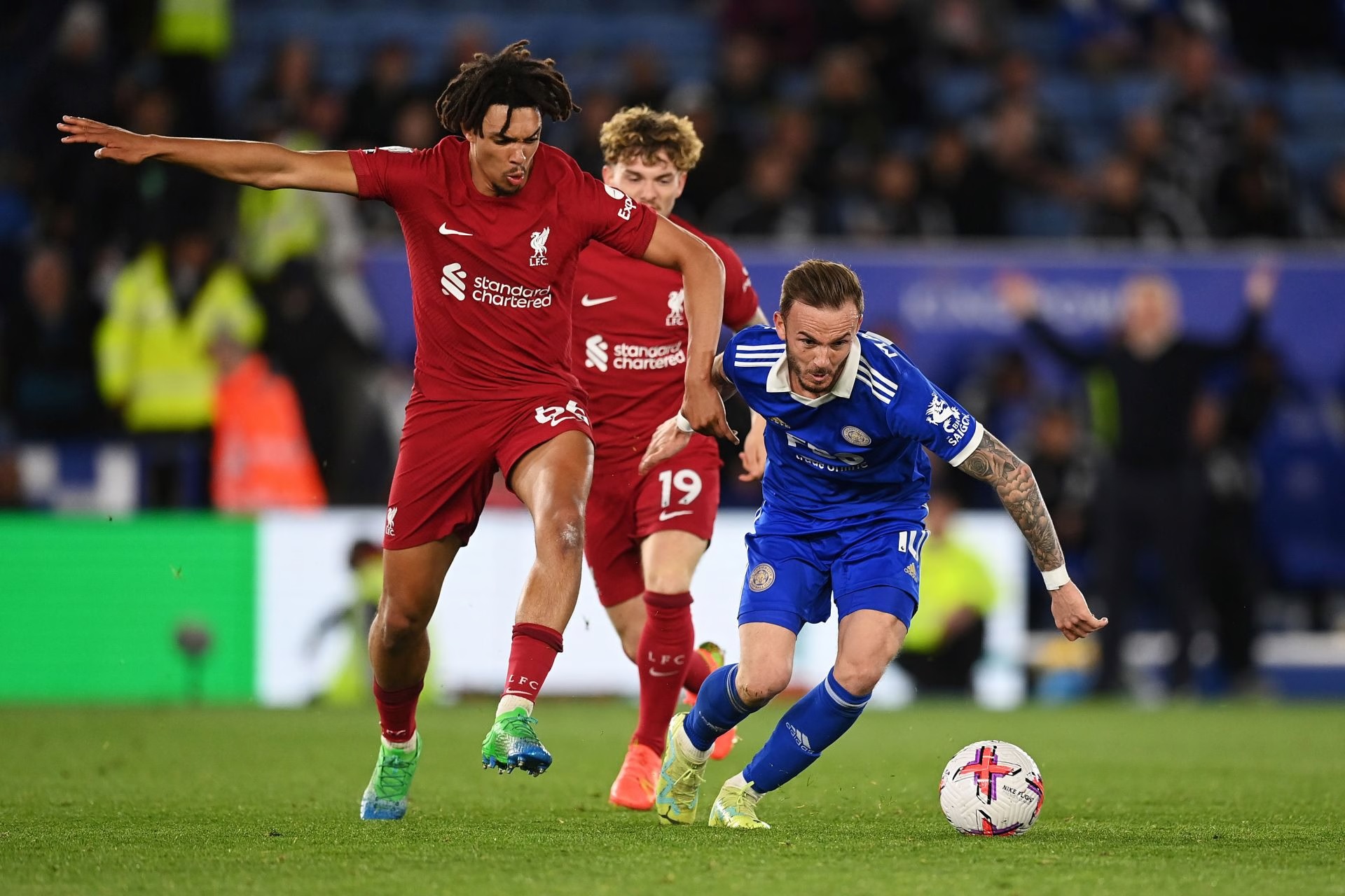 Leicester City on the brink of relegation after loss to Liverpool