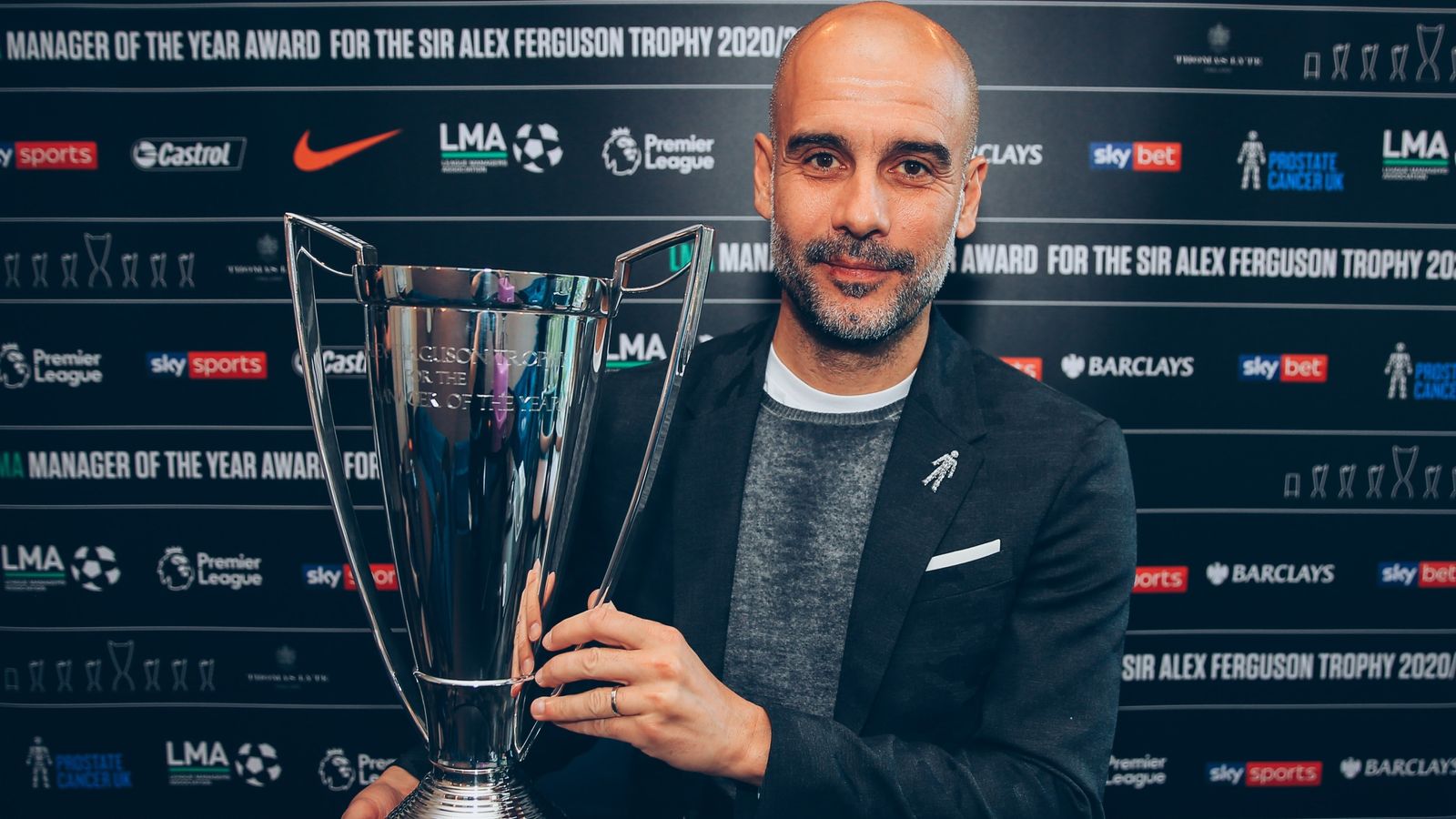 Pep Guardiola named LMA Manager of the Year