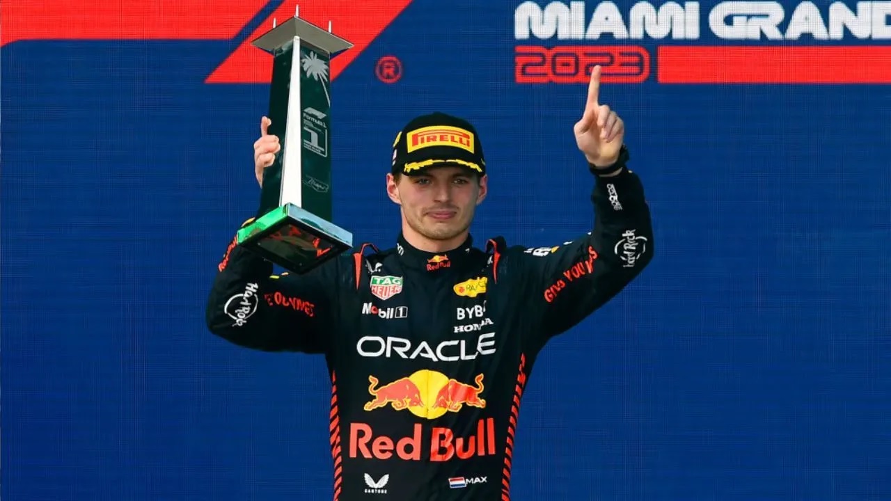 Verstappen beats Sergio Perez to win Miami Grand Prix