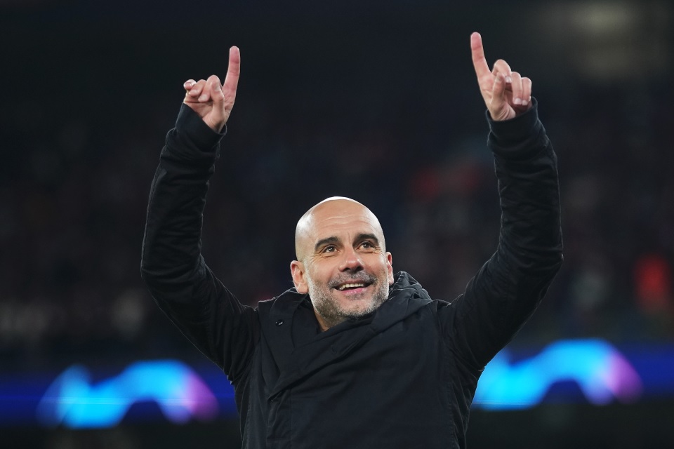 Guardiola becomes fastest manager to reach 100 UCL wins