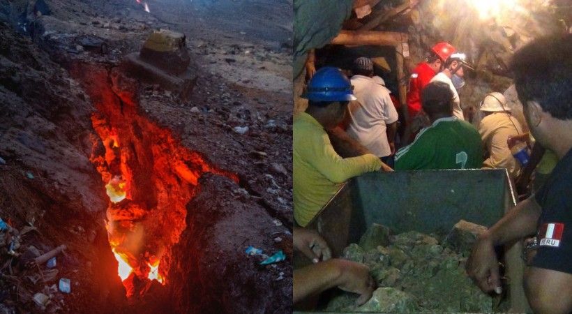 Peru gold mine blaze claims 27 lives