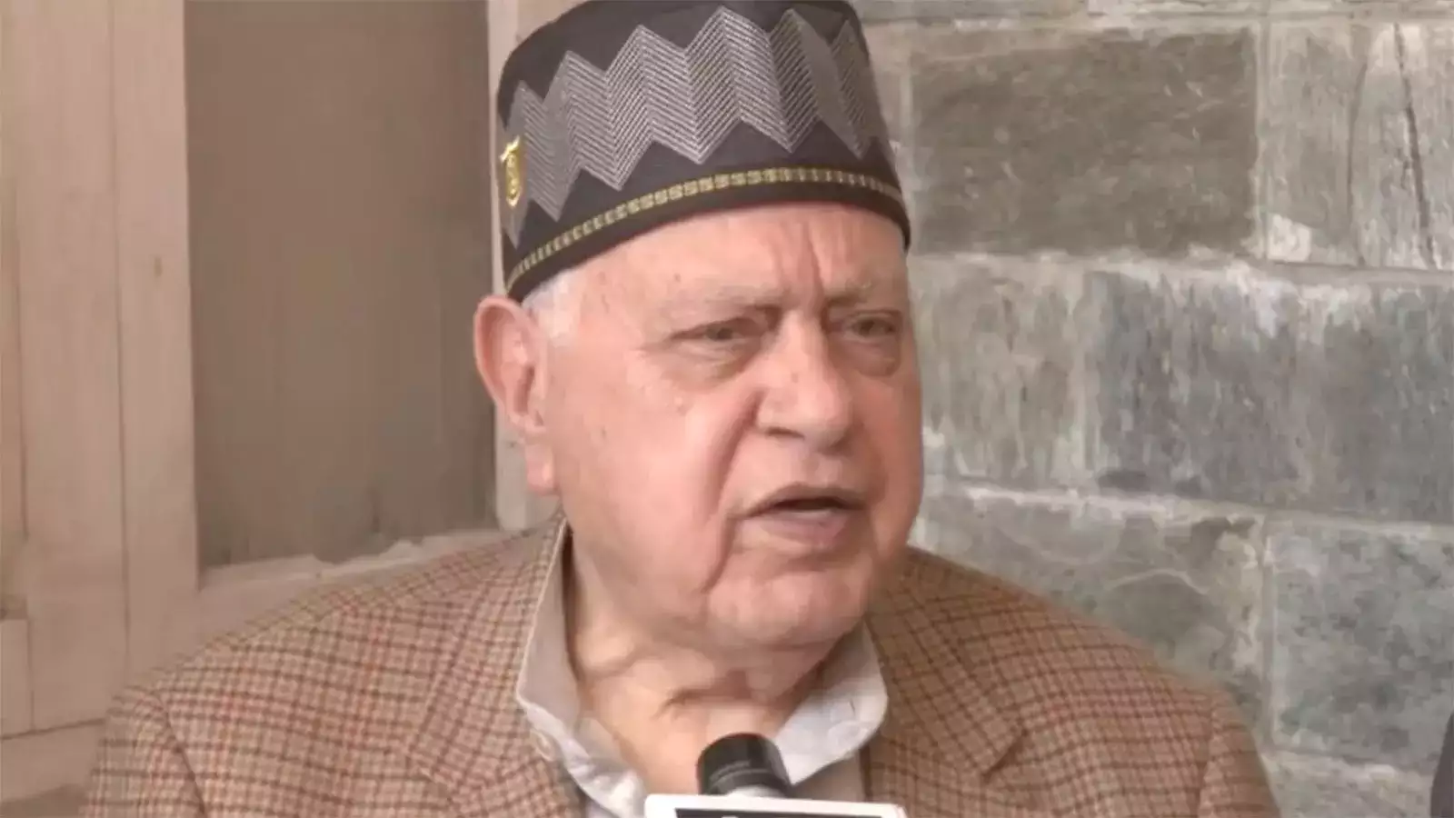 Farooq Abdullah says, “A stronger Pakistan is better for India,” as protests over Imran Khan’s detention continue.