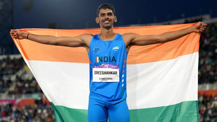Sreeshankar clinches gold at International Jumping Meeting