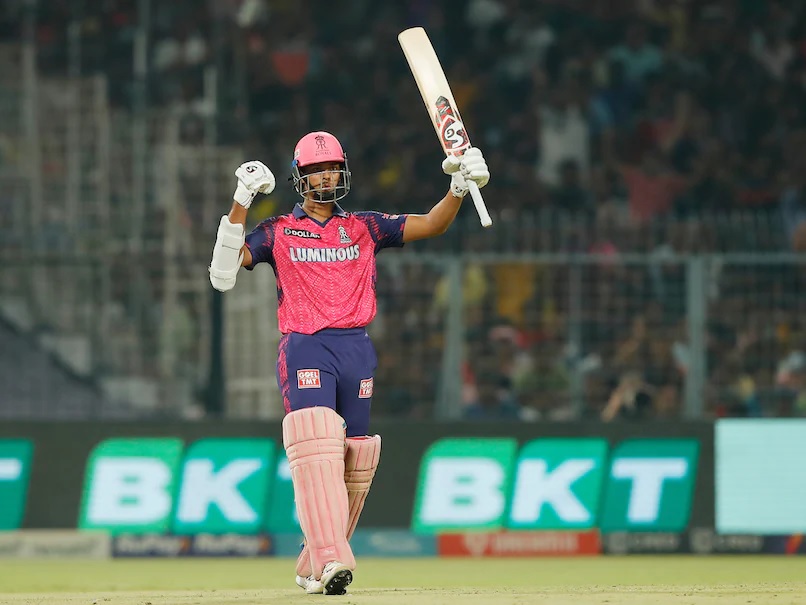 Jaiswal slams fastest fifty in IPL as Royals demolish KKR