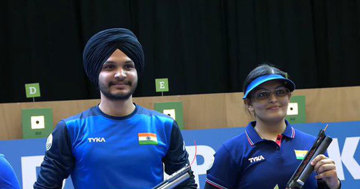 Divya and Sarabjot strike gold in Baku World Cup