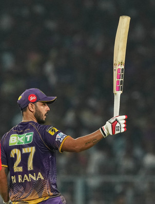 KKR Skipper Nitish fined Rs 12 lakh