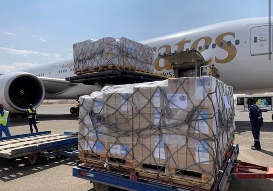 Emergency aid supplies reach Sudan, as fighting sputters on