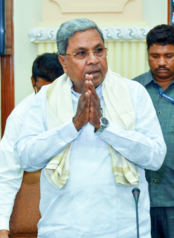 If there is law and order, Karnataka will develop, says CM Siddaramaiah