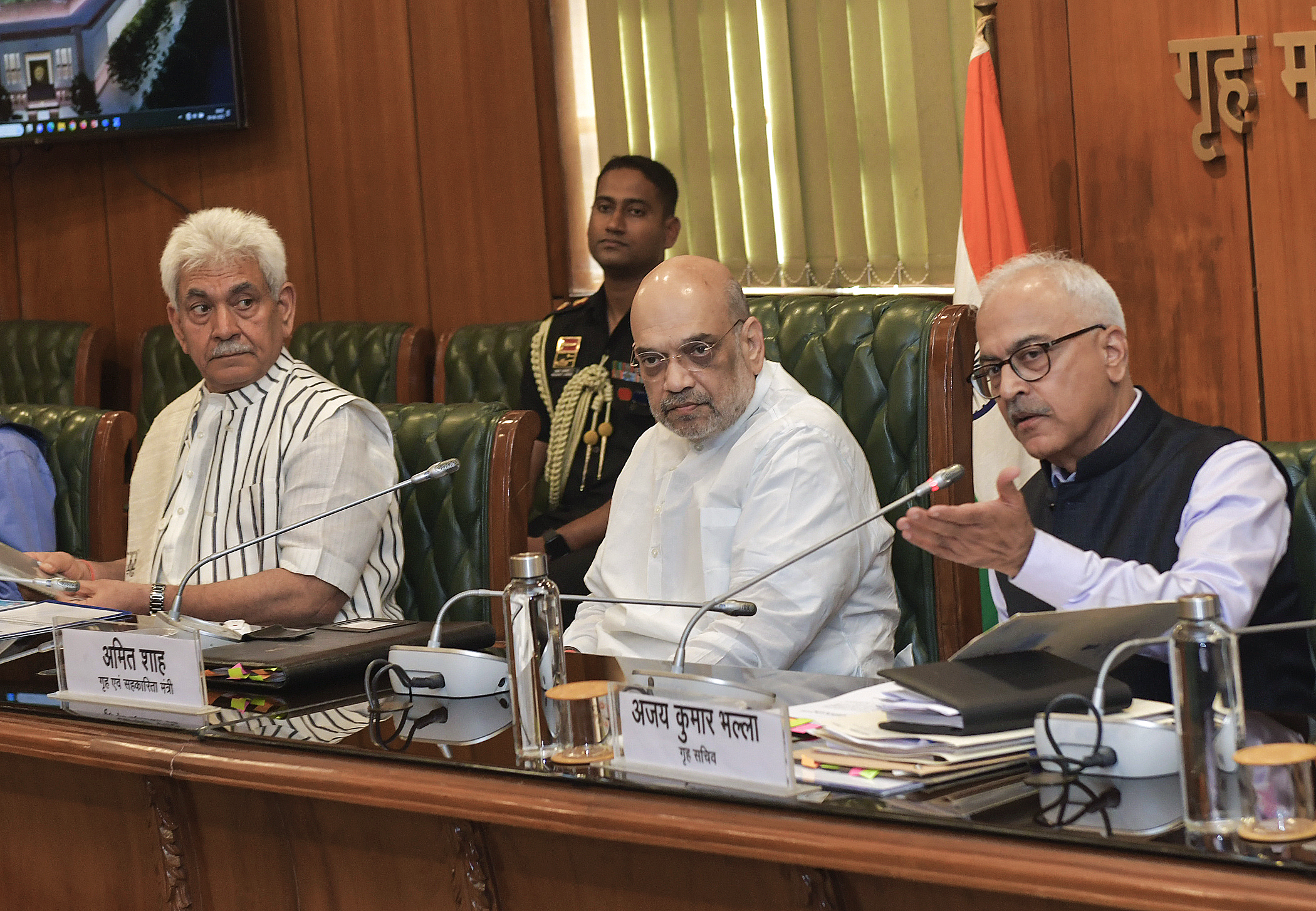 Shah chairs high-level meeting to assess readiness for Amarnath Yatra