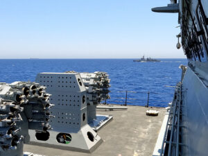 INS Chennai participated in Maritime Partnership Exercise with Egyptian Navy ship