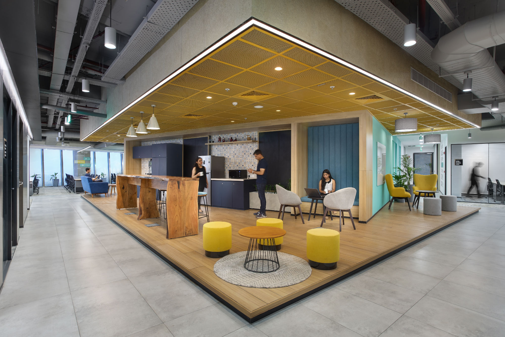 How interior design impacts well-being and productivity in the workplace
