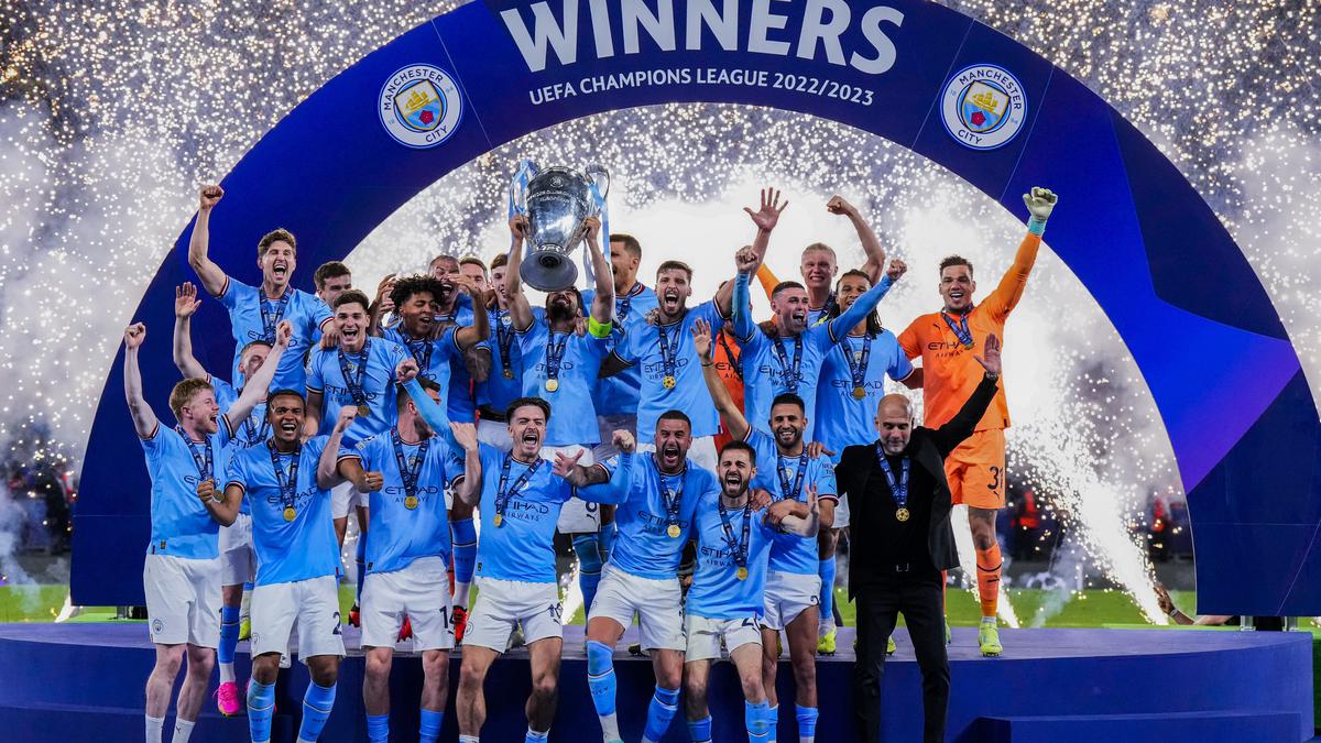 Manchester City clinches maiden Champions League glory and historic treble