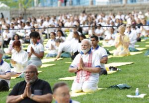 PM Modi congratulates Surat as it sets new Guinness World Record on Yoga Day