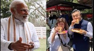 PM Modi responds to video of Japanese Ambassador enjoying Indian food with wife in Pune