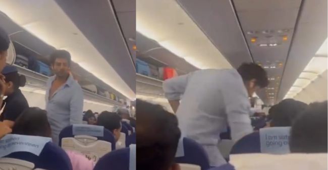 Viral Video: Kartik Aaryan Ditches First Class To Fly In Economy
