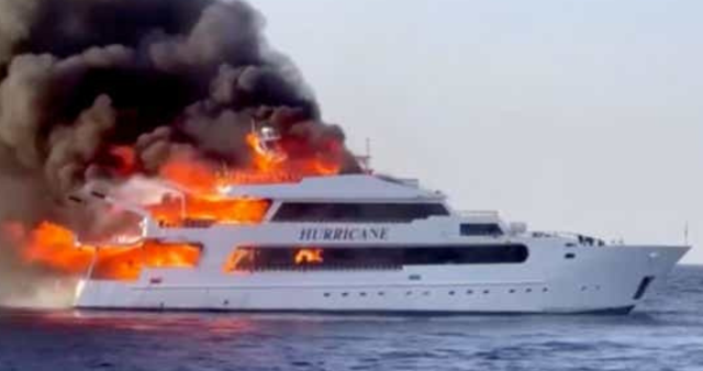 Three Britons dead in Red Sea boat fire