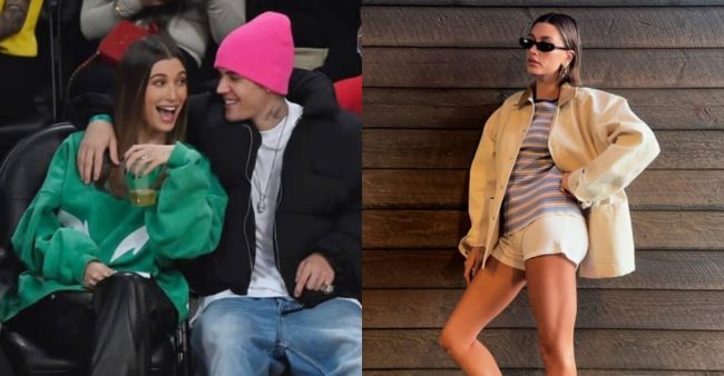Hailey Bieber Shares A Glimpse Of ‘Outfit From Husband’s Closet’