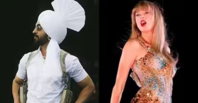 Diljit Dosanjh Reacts After Reports Of Him And Taylor Swift Getting Cozy Surface