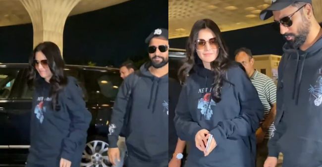 Viral Video: Katrina Kaif And Vicky Kaushal Jet Off On Romantic Vacay