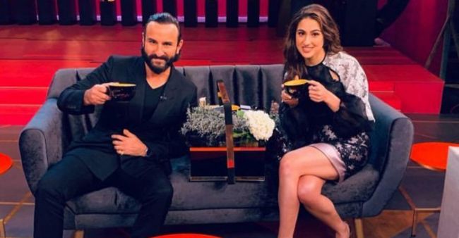 Must Read! Saif Ali Khan, Sara Ali Khan Come Together For A Special Shoot