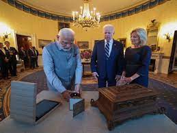 Modi’s ‘Das Danam’ gift to Biden: A handcrafted bridge of Indo-US cultural exchange