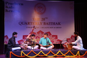 Ujjwal Nagar and Sulagna Roy shine at 20th quarterly baithak of Pracheen Kala Kendra