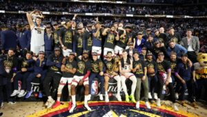 Denver Nuggets wins first-ever NBA championship