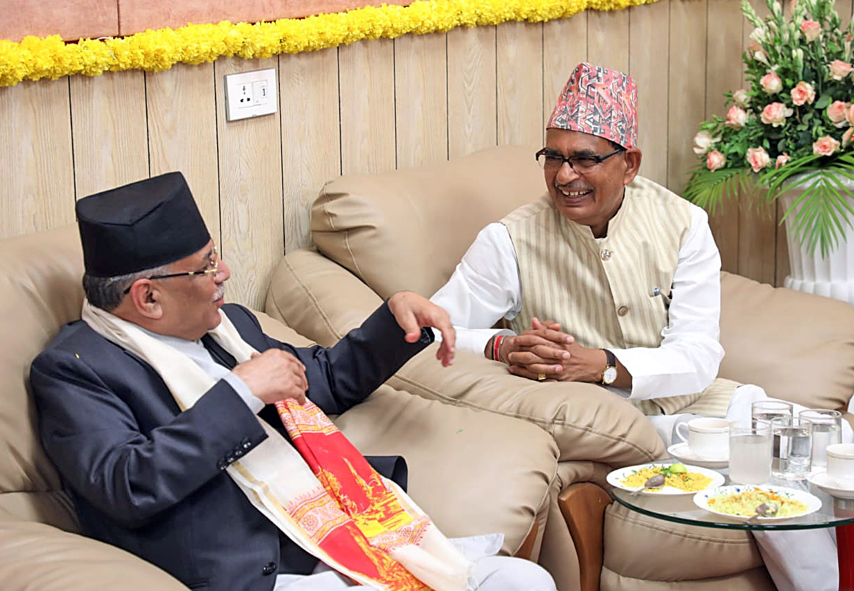 Nepal PM in Madhya Pradesh for two-day state visit