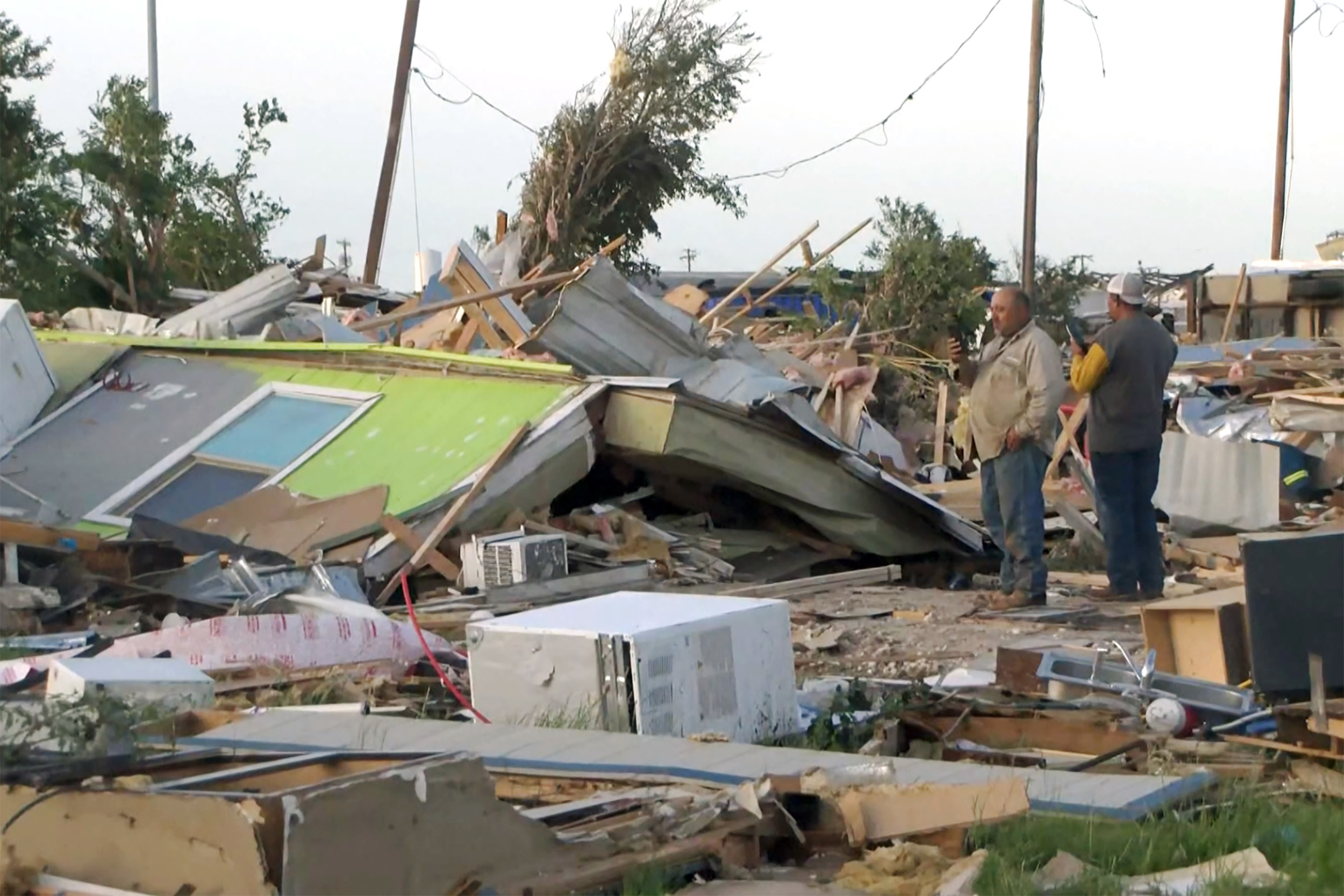 Tornado devastates Texas Panhandle town, killing 3 and injuring dozens