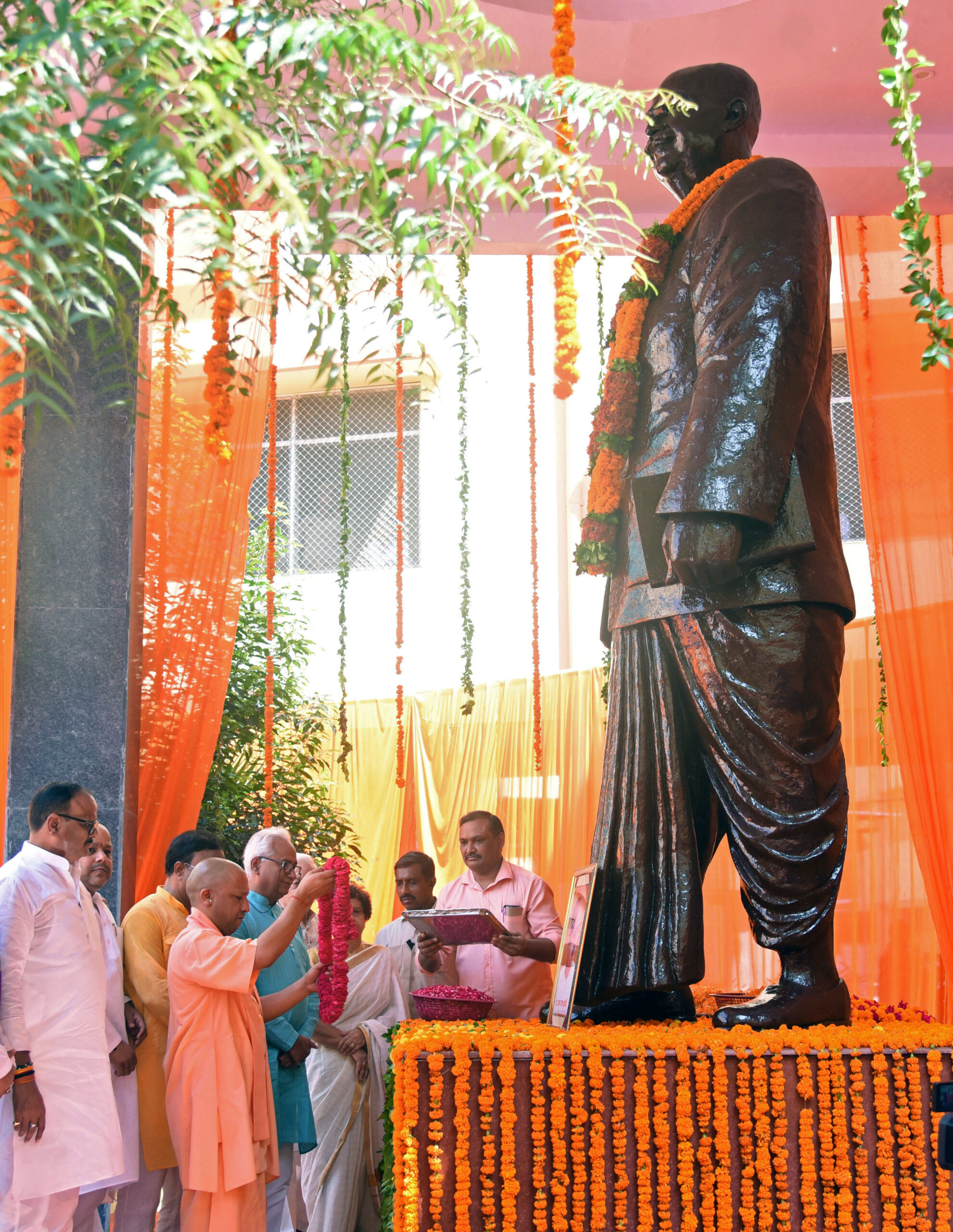 UP CM Yogi Adityanath pays tribute to Dr Syama Prasad Mukherjee on his 71st death anniversary