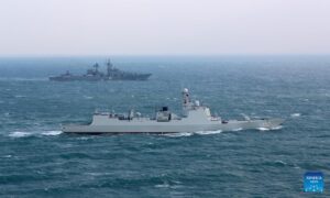 China and Russia prepare for joint navy MILITARY drills