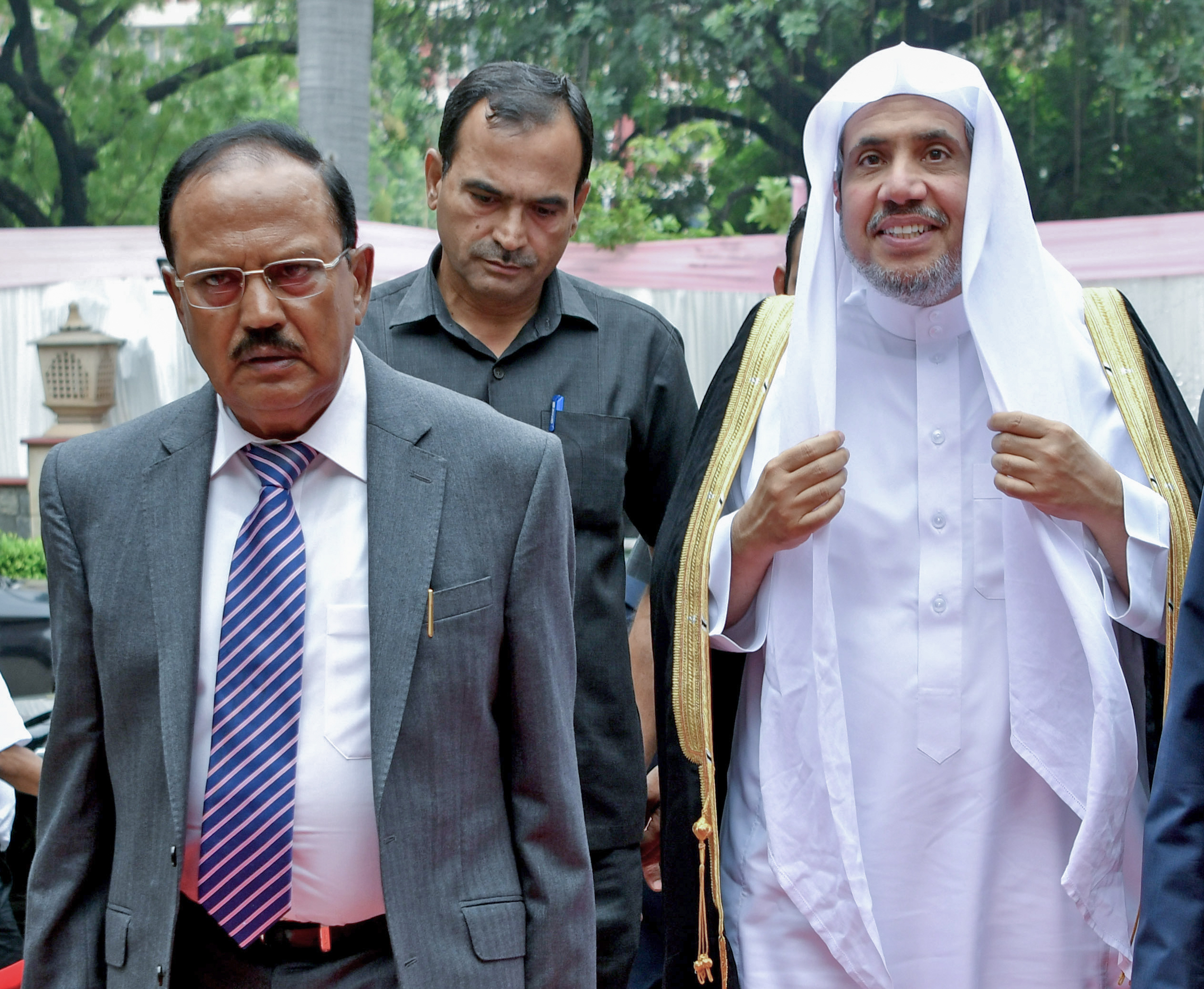 NSA Ajit Doval along with Saudi Arabia leader