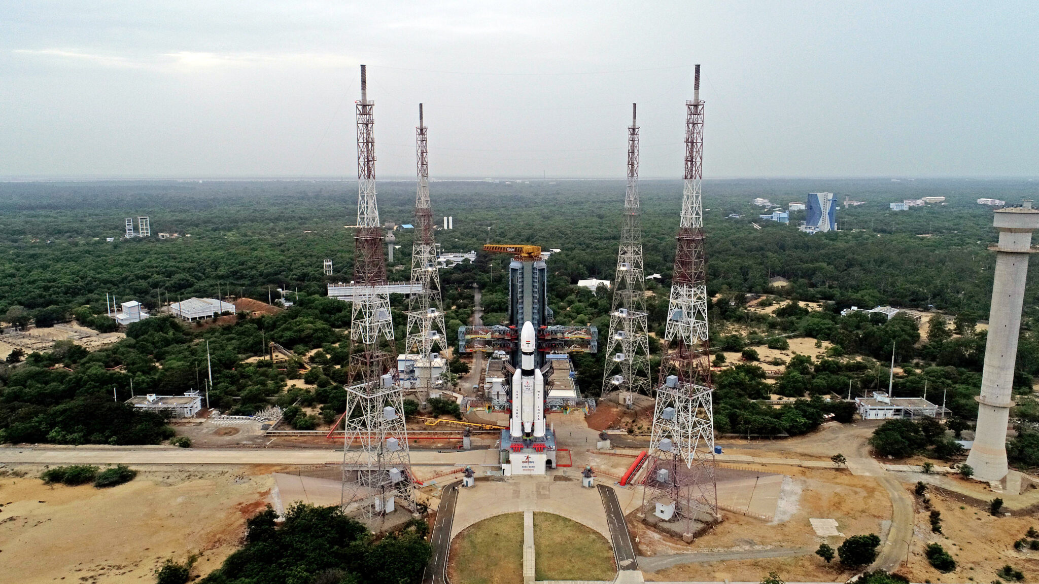 ISRO team visits Tirupathi temple with miniature model of Chandrayaan-3 