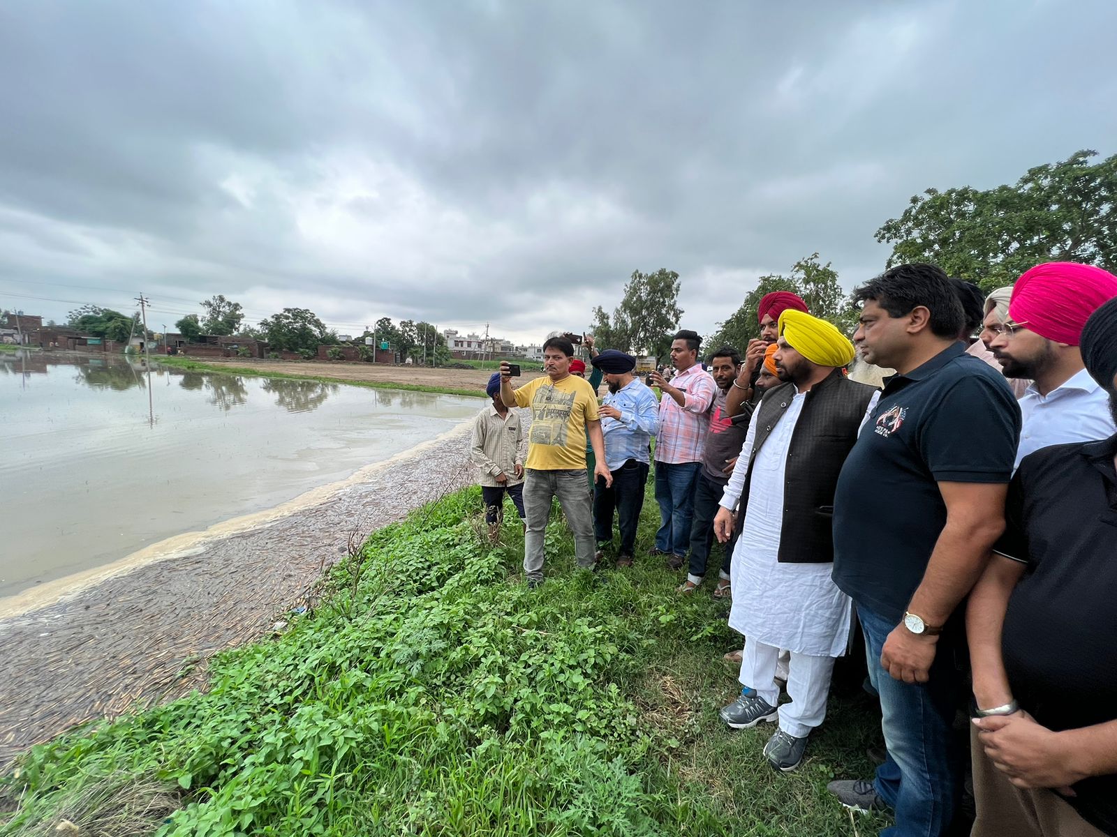 punjab-cabinet-ministers-survey-flood-hit-regions-thedailyguardian