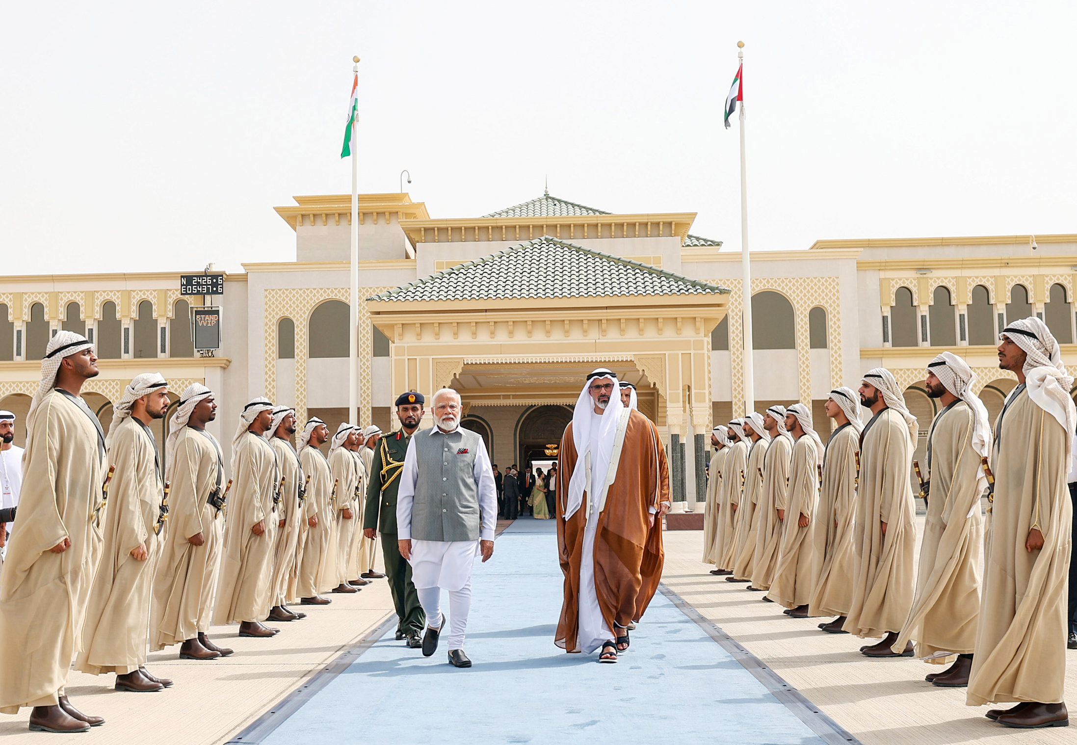 PM Modi : India, UAE will keep working closely to further global good