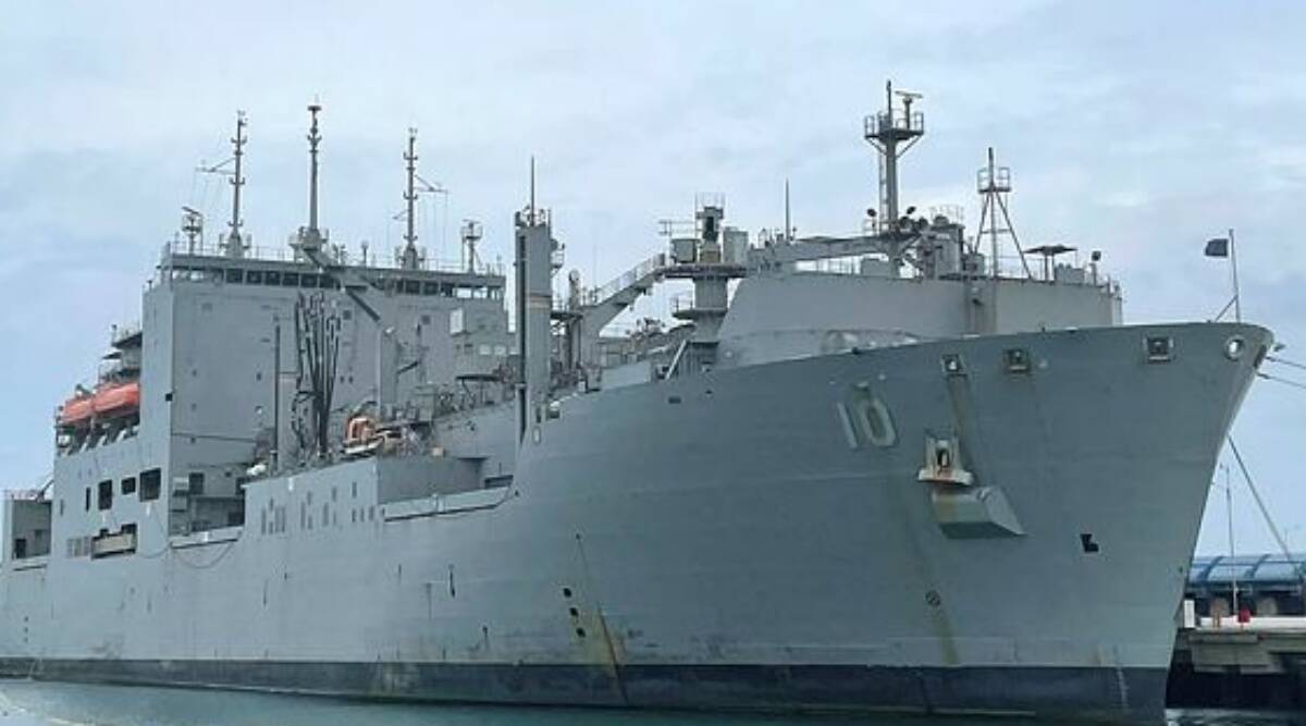 First US Navy ship arrives at Kattupalli port for repairs