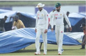 Rain spoils day 2 of Pak vs SL