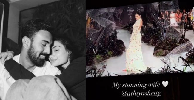 KL Rahul Reacts To Athiya Shetty’s Stunning Ramp Walk: ‘My Stunning Wife’
