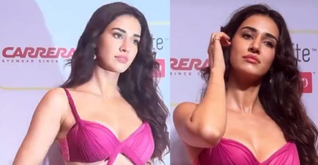 Viral Video: Disha Patani Stuns In A Pink Gown