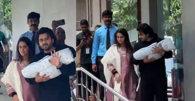 Dipika Kakar, Shoaib Ibrahim Make 1st Appearance With Baby Boy; Viral Video
