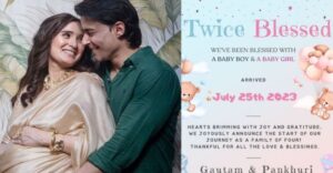 Gautam Rode And Pankhuri Awasthy Welcome Twin Baby Girl And Boy