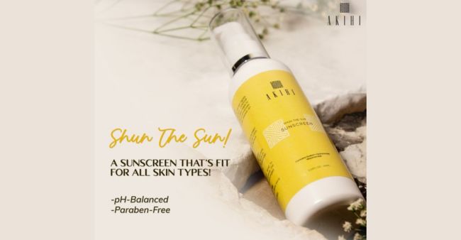Akihi Launches “Shun the Sun” Sunscreen With Zero White Cast And Natural Protection